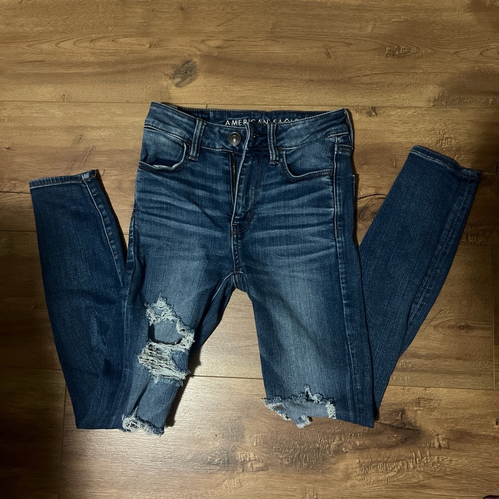 American Eagle Outfitters Classic Blue Denim